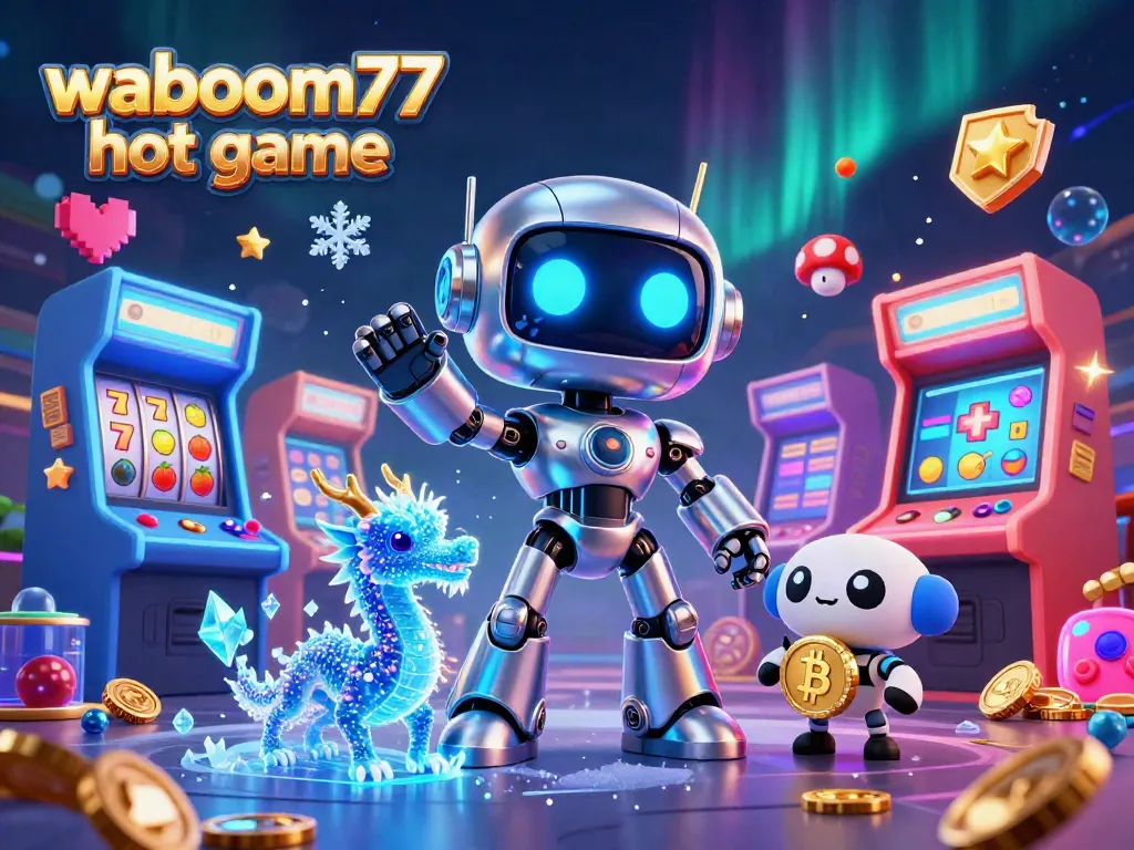 Spin to win on the waboom77 hot game with vibrant slot machines and animated characters!