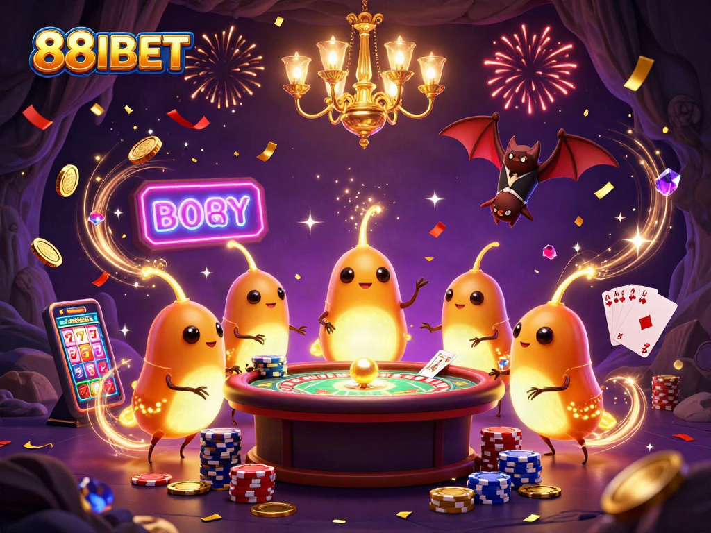 Experience the thrill with 88IBET's glowworm casino showcasing vibrant games and winning opportunities.