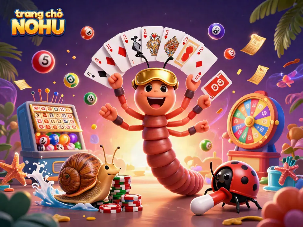 Experience thrilling gameplay on trang chủ NOHU with exciting characters and dynamic casino elements!