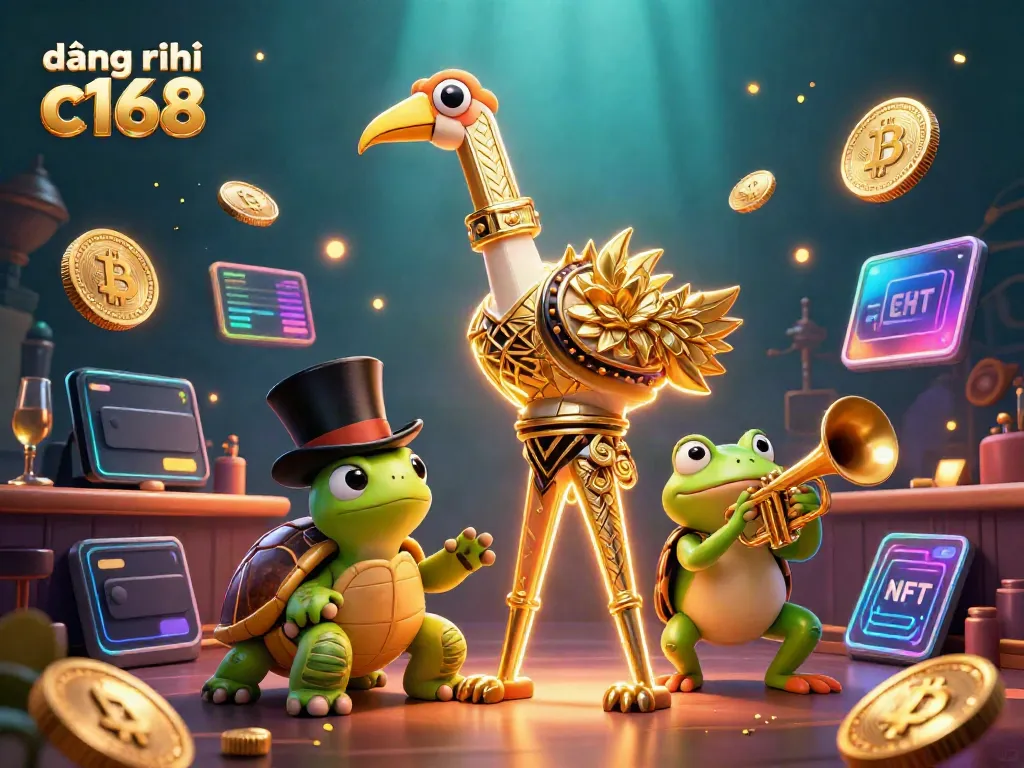 Engage in winning strategies with đăng ký c168 at a cartoon casino featuring vibrant characters.