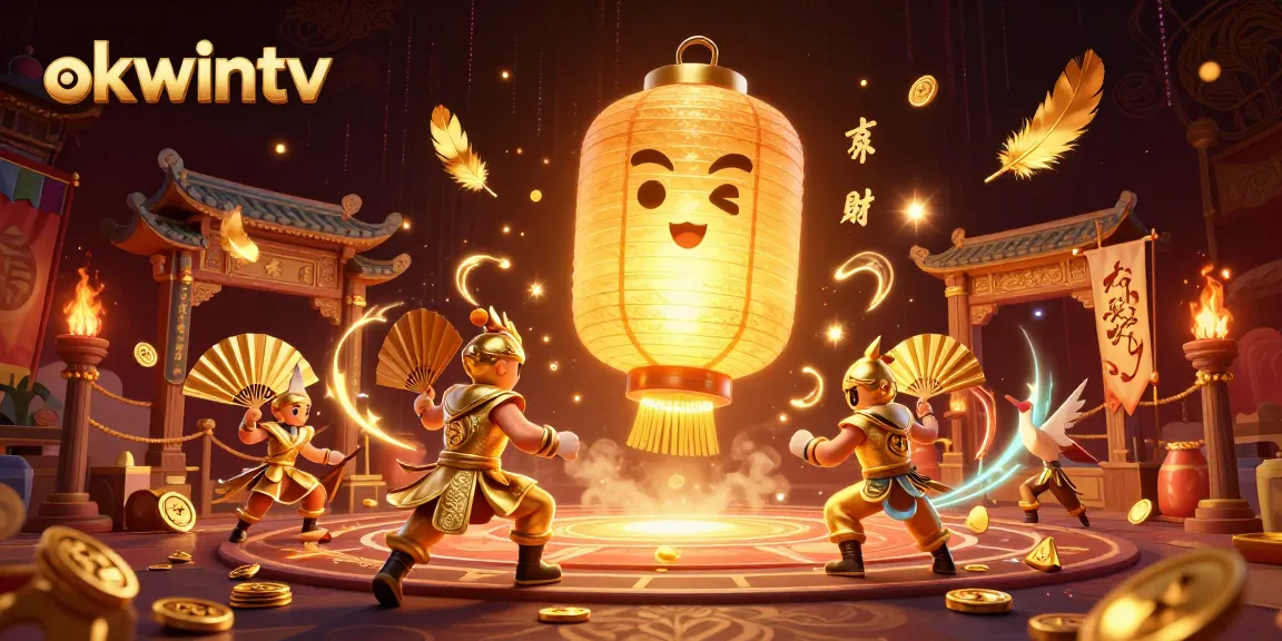 Experience exciting betting on okwintv with captivating characters and rich casino elements in this vibrant scene.
