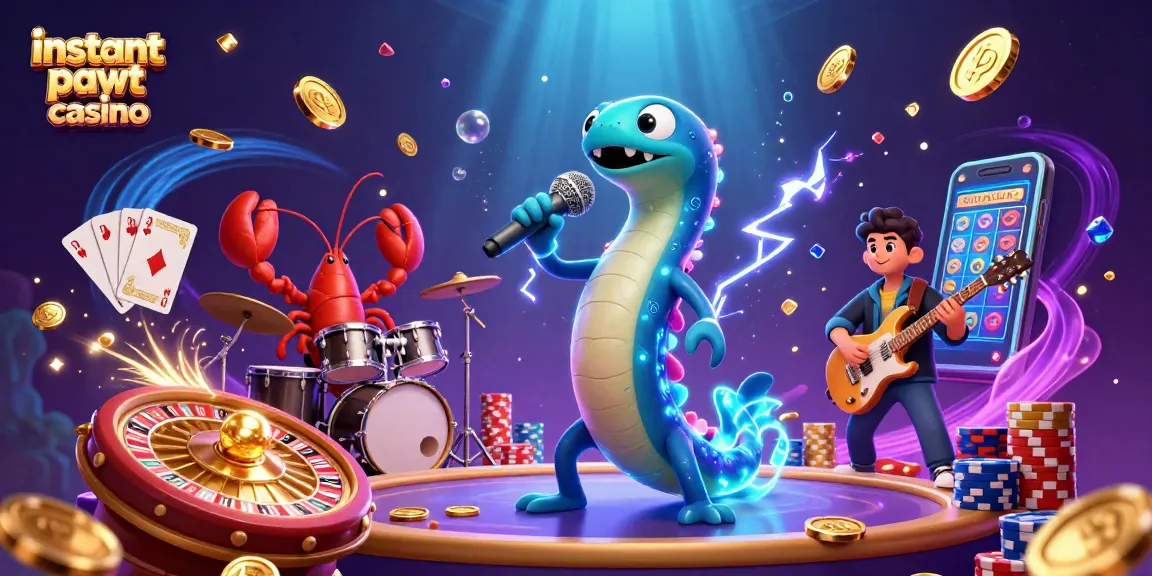 Experience vibrant energy at the instant payout casino with vivid characters and dynamic gameplay.