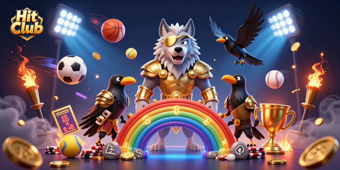 Engage in the thrilling world of Hit Club, where legendary characters meet dynamic sports betting action.
