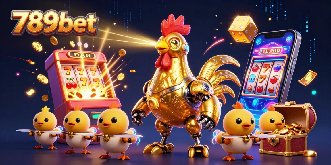 Experience thrilling gameplay at 789bet with vibrant illustrations and dynamic casino elements.